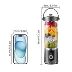 Talivra Portable Blender Cup – Wireless 500ml Smoothie Juice Maker